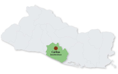 Mapa Diócesis Zacatecoluca