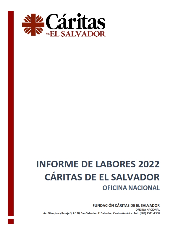 INFORME DE LABORES OFICINA NACIONAL 2022